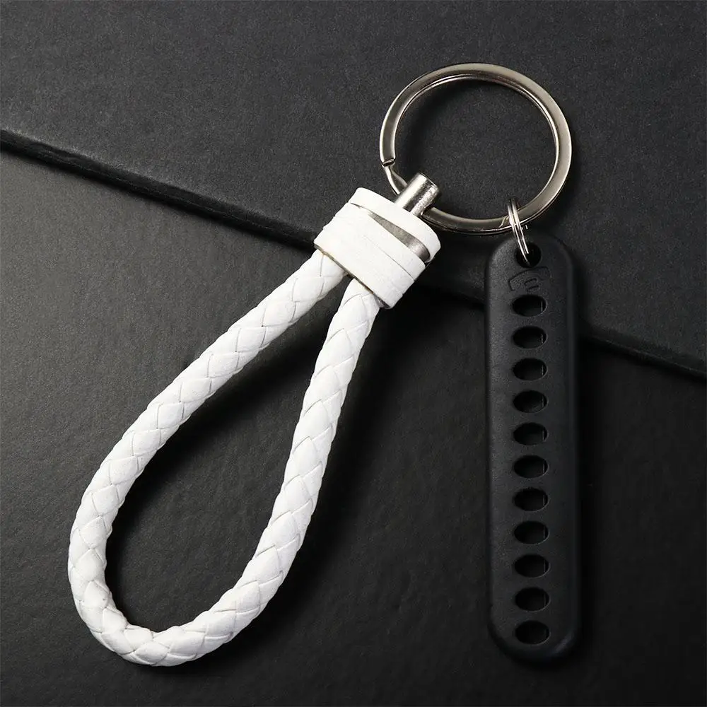 Gift DIY Hand Woven Anti-lost Car Key Holder Lanyard Keyring Car Key Clip ​ Phone Number Keychain