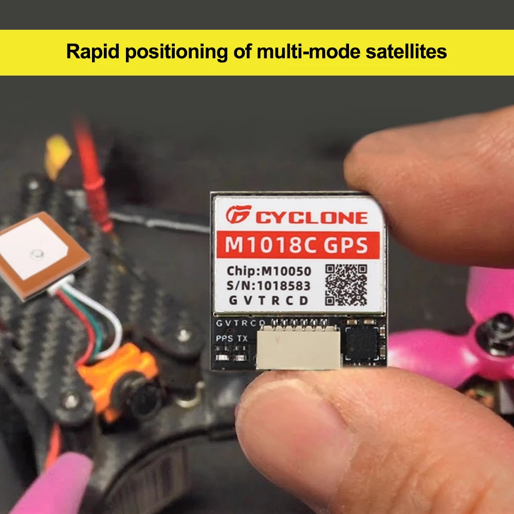 CYCLONE M10 GPS Module M1012C M1018C M1025C Integrated Compass 10th Generation For RC Racing FPV Drone Plane Quadcopter