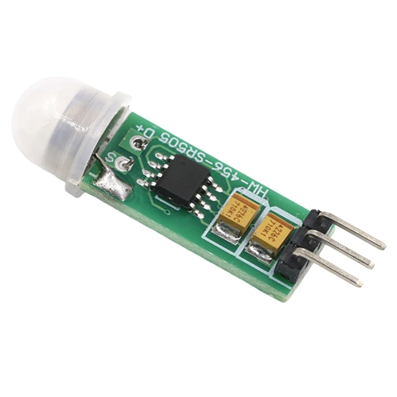 Módulo de Sensor de cuerpo humano para Arduino, Detector PIR, Mini IR, 10 piezas