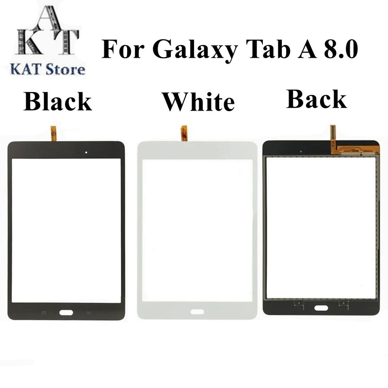 

8,0 "для Samsung Galaxy Tab A 8.0 T350 T355 дигитайзер сенсорного экрана, переднее стекло, панель объектива, запасные части
