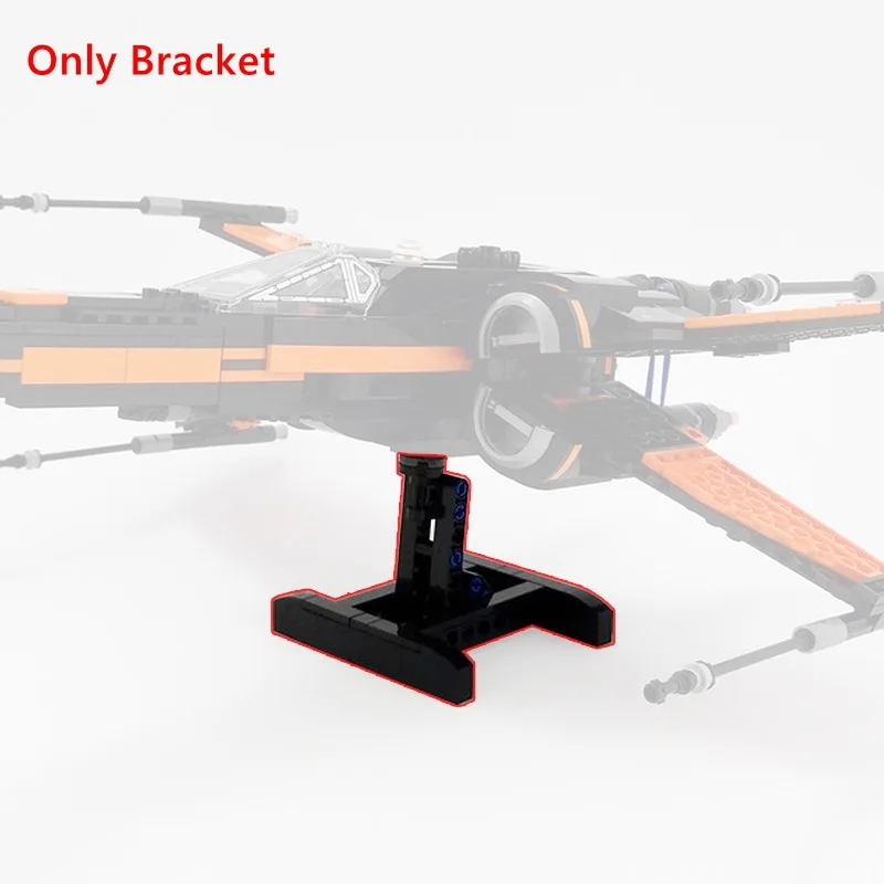 Mailackers Stand for The Space Wars Resistance X-wing Fighter 75149 Display Stand Building Blocks Bricks Toys for Children Gifts