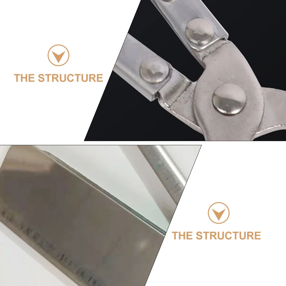 

Anti Slip Eel Clip Stainless Steel Seafood Tool Lobster Crab Tong Scissor Curved Plier Fishing Clamp Kitchen Barware