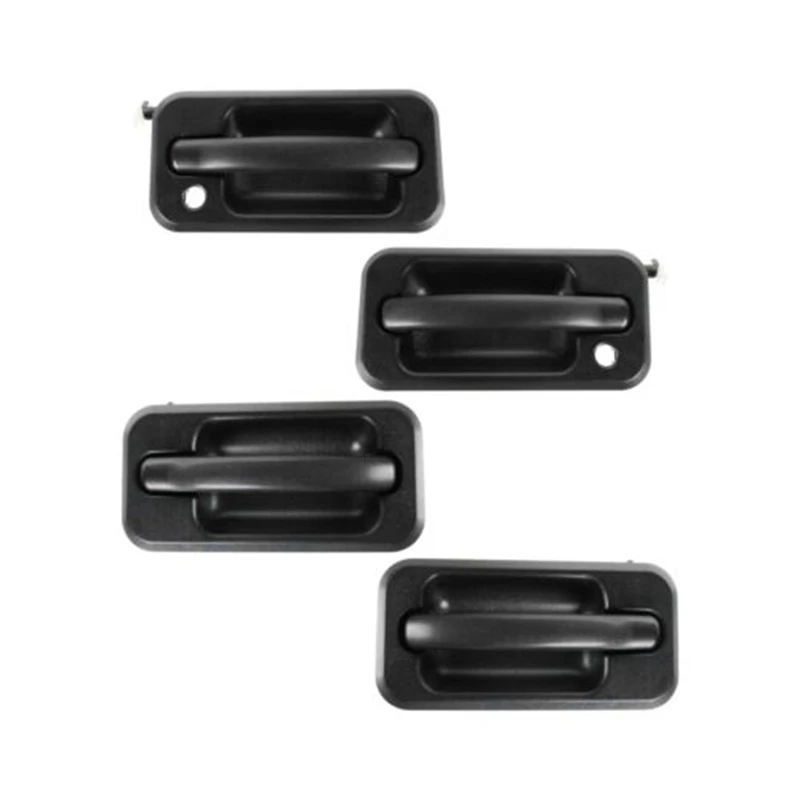 

Set Of 4 Outside Door Handle For Hummer H2 Black Textured 2003-2009 Exterior Door Handle 131609870457 15104792