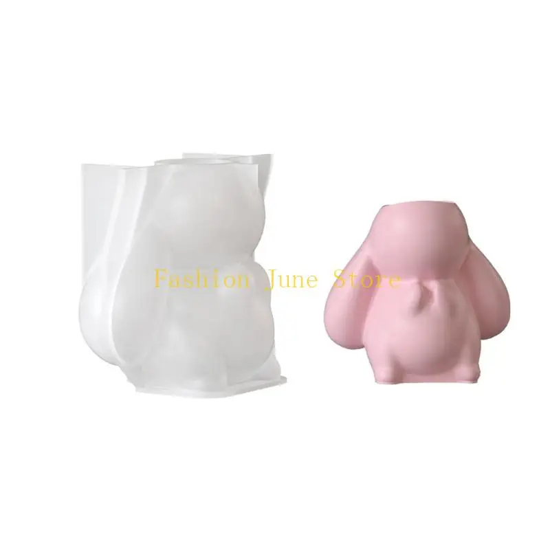 N5KA Holder Mold with Detailed Texture for Resin Art Crafts and Home Decors