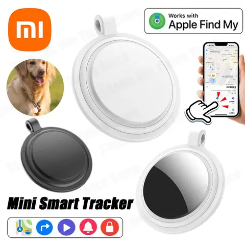 샤오미 글로벌 GPS 태그 분실 방지 블루투스 트래커, 애플 나의 찾기 앱 연동 무선 위치 추적기 (반려동물/열쇠/자전거용)
