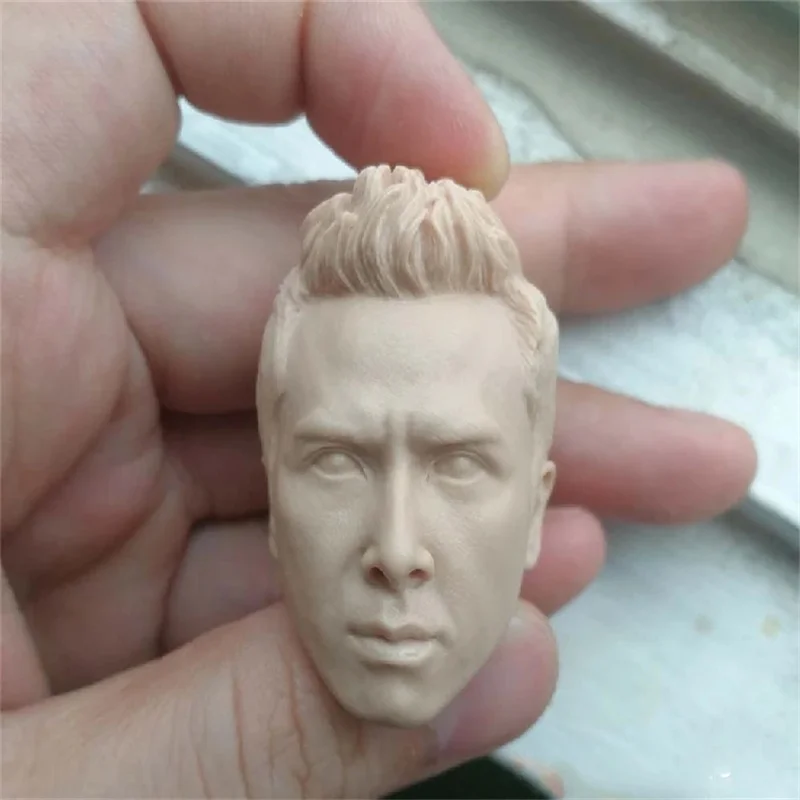 

Hot Sale 1/6 Male Soldier Chen Zhen Unpainted Head Carving Model High Quality Fit 12'' Action Figure Body In Stock