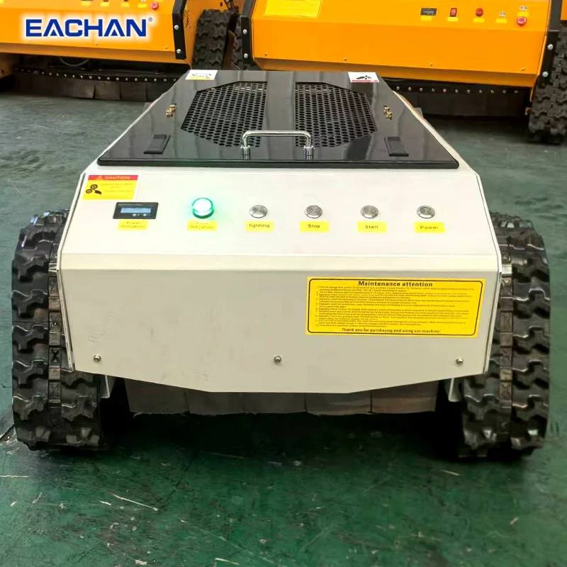 

Remote Control Lawn Mower Electric Start Remote Control Mower Automatic Zero Turn Robotic Mowers With Snowplow Customized