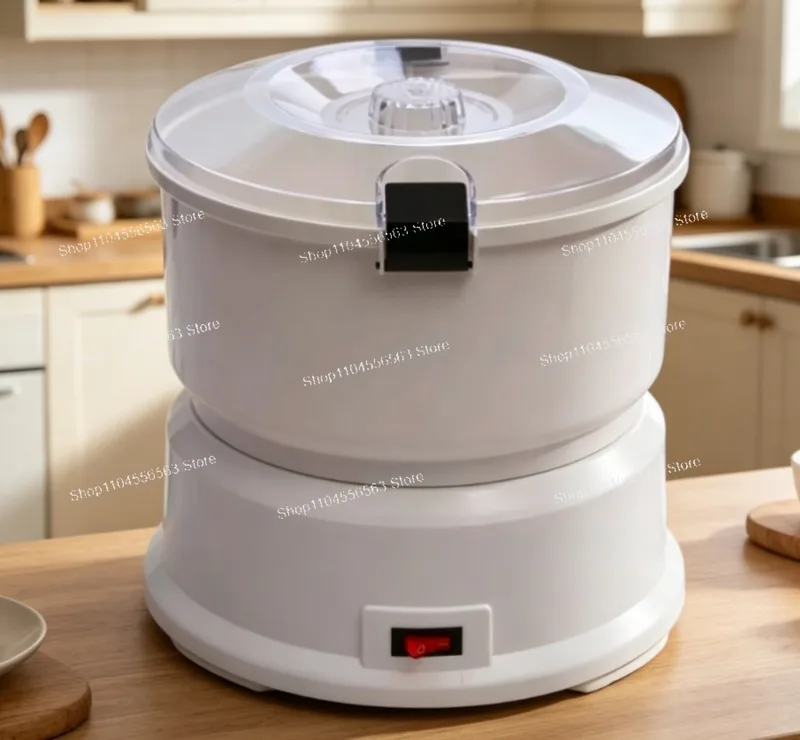Home Electric Potato Peeler 2.5L EU/US Plug, Portable Vegetable Dehydrator Automatic Washing & Peeling Kitchen Tool