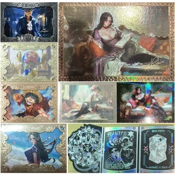 Kabage 8 One Piece Anime Characters Nami Robin Luffy Zoro Perona Vivi Chopper Collection Cards Christmas Birthday Gifts Toys