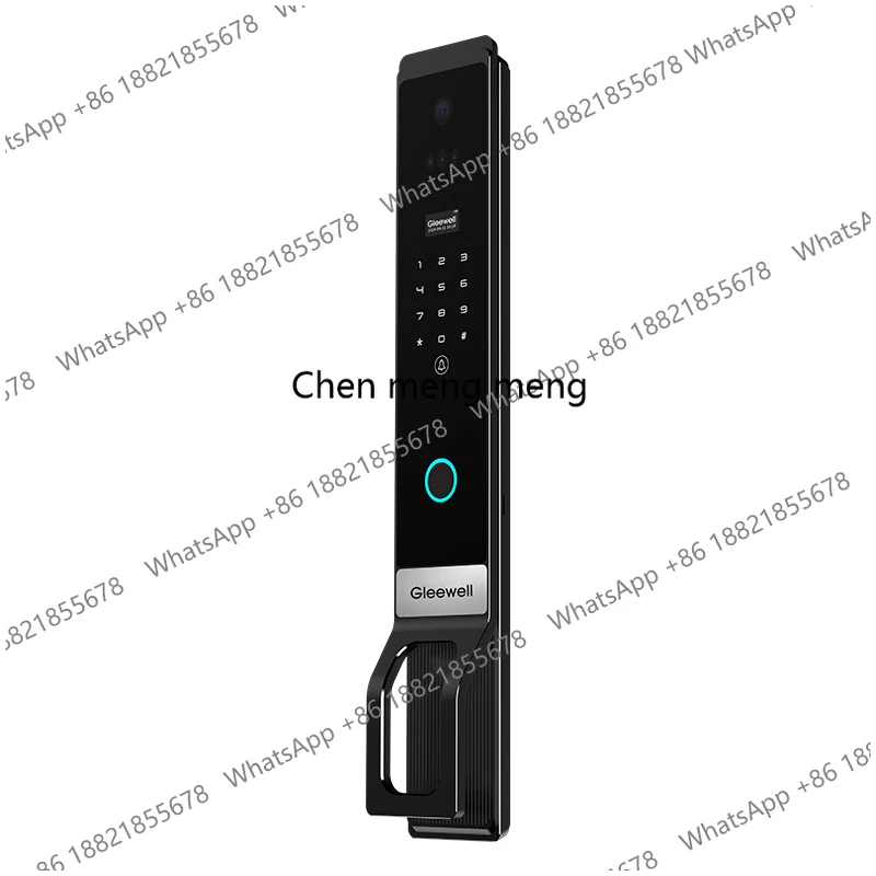 Multilingual Smart Lock Alexa Palm Vein Fingerprint Door Lock Wifi Tuya Smart Lock With Camera