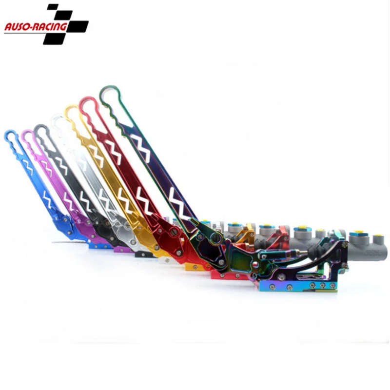 

Car Modification New Universal Long Handle Drift Brake Bending Handbrake Colorful Racing Drift Hydraulic Hand Brake Colorful