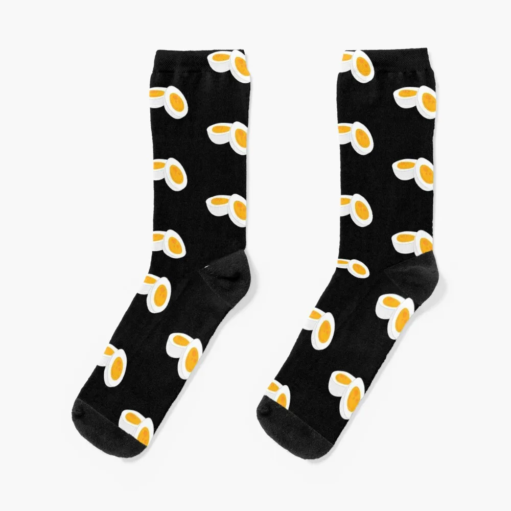 Hard Boiled Egg Socks japanese fashion funny gifts hiphop Mens Socks Women's