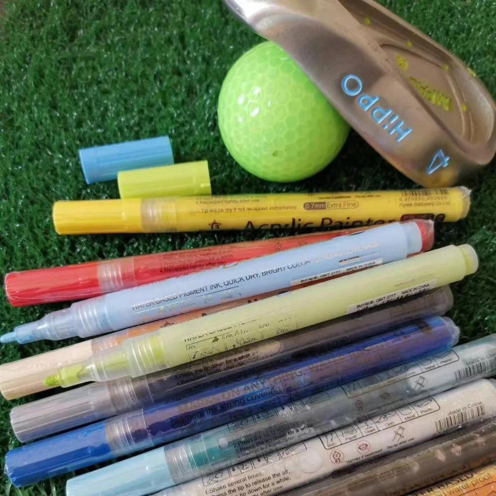 

Golf Club Waterproof Covering Power Sunscreen Golf Color Changing Pen Strong Sunscreen Pen Acrylic Ink Pen Acrylic Painter