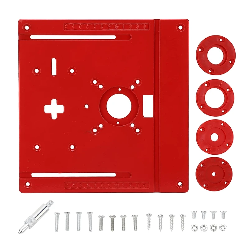 AC23-Router Table Insert Plate, Router Table Plate Insert For Woodworking Bench Router Table Plate