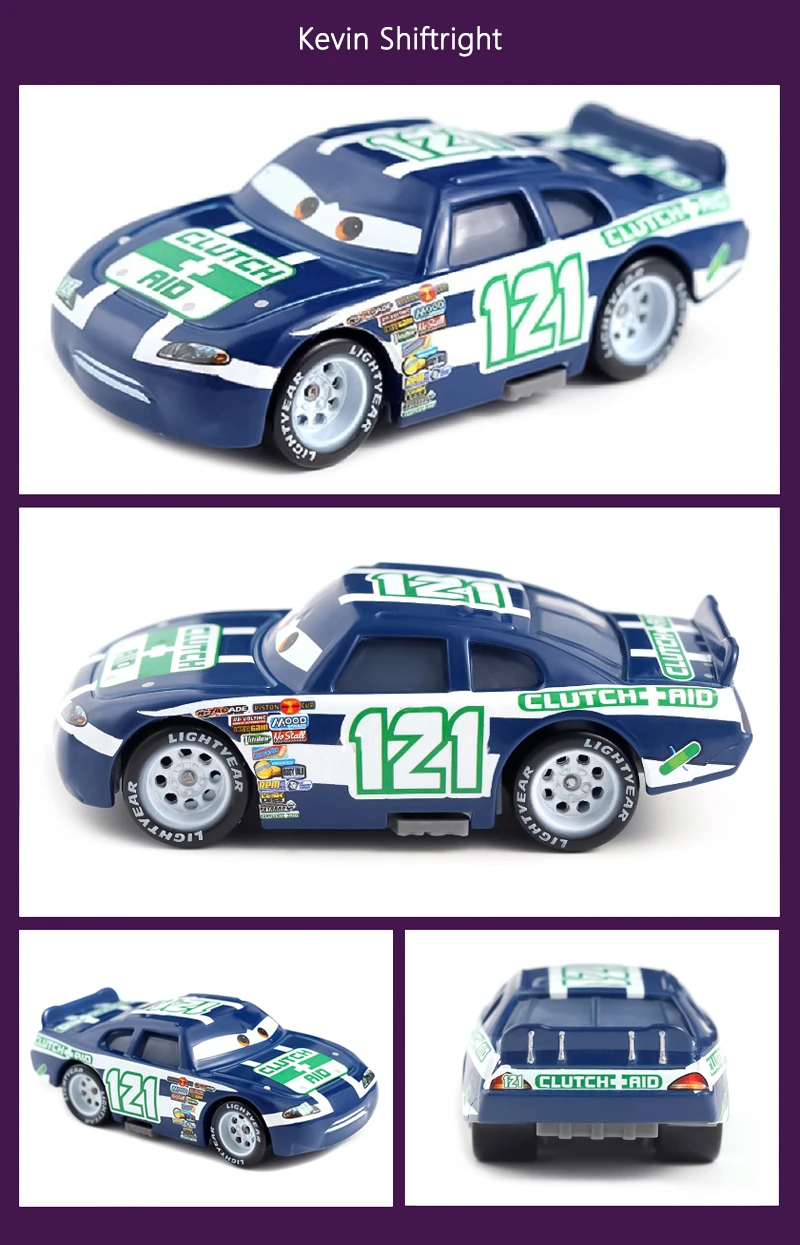Spielzeugautos Piston Cup Racing Series Rennwagen McQueen Rusty Cornfuel Aiken Axler Chuck Armstrong Legierungs-Spielzeugauto Kindergeschenk – Detail 24