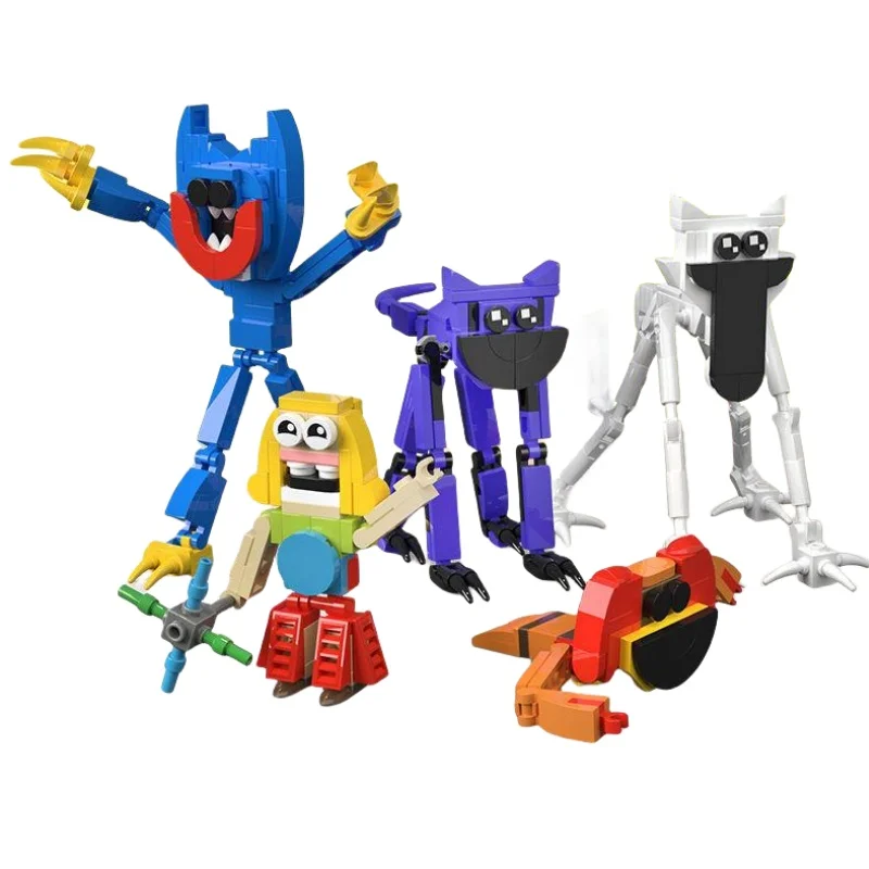 

Hot Smiling Critters Chapter 2 Super Big Box Monster Building Blocks Set Cat Nap Dog Day Catnat Figure Birthday Adults Gift