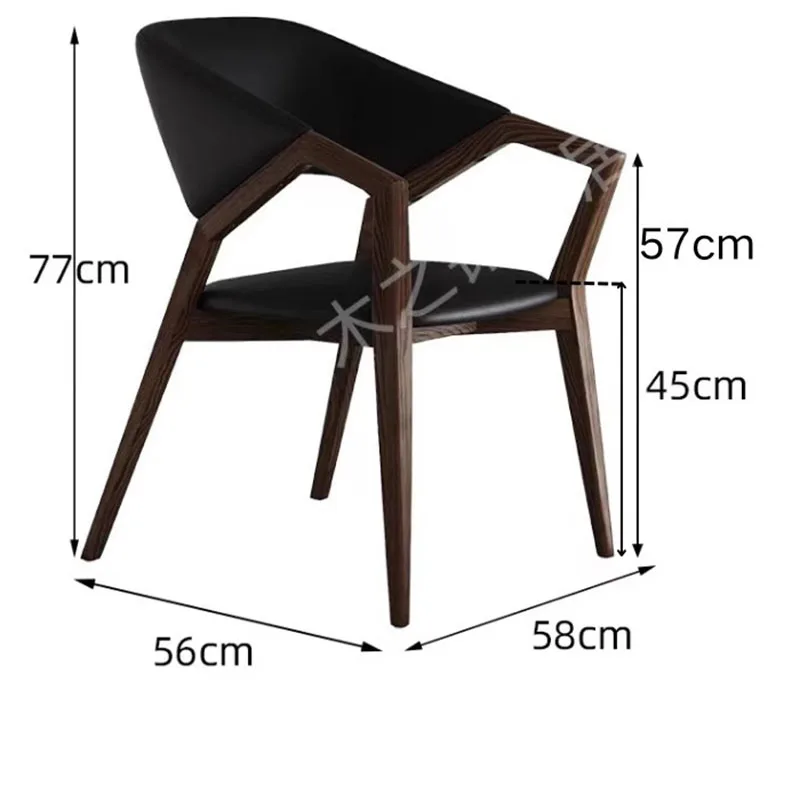 Modern Luxury Dining Chairs Party Accent Comfortable Waiting Dining Chairs Computer Ergonomic Portable Sillas Home Furniture