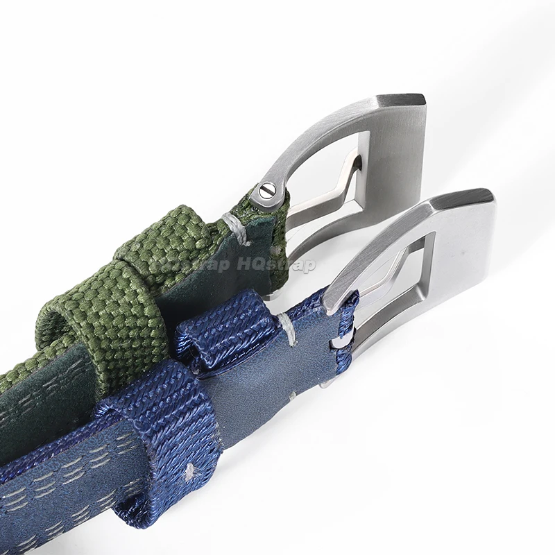 النايلون حزام من الجلد 24 مللي متر لبانيراي PAM 00984/985 PAM1122/753/1312 حزام (استيك) ساعة الرياضة مريحة العالمي استبدال سوار