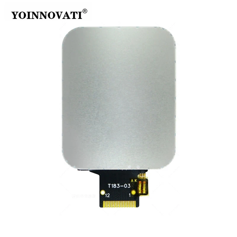 1.83 Inch IPS TFT LCD Display Screen ST7789 240x284 SPI Round Corner Screen Full View 12Pin Solder Pads Color Screen LCD Module