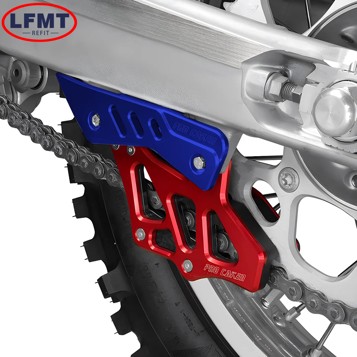 Motorcycle CNC Chain Guide Swingarm Guard Protector For KTM SX SXF XC XCF XCW EXC EXCF 125 150 200 250 300 350 450 500 2014-2024