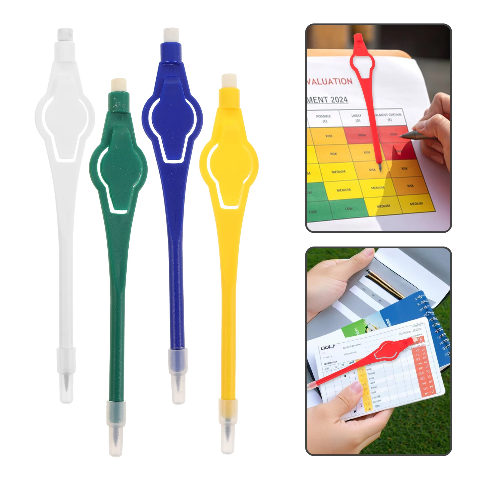20 Pcs Erasers Golf Scorer Pencils with Scoring Tracking Pens Fancy Desktop Baby