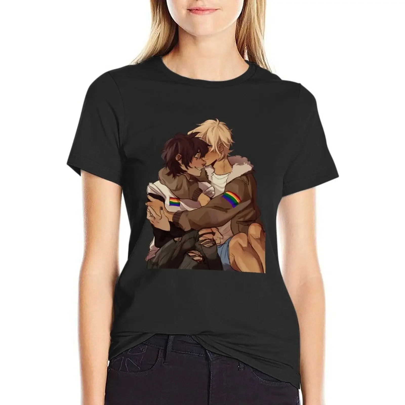 

Pride T-Shirt summer top funny blanks sublime Women t shirt