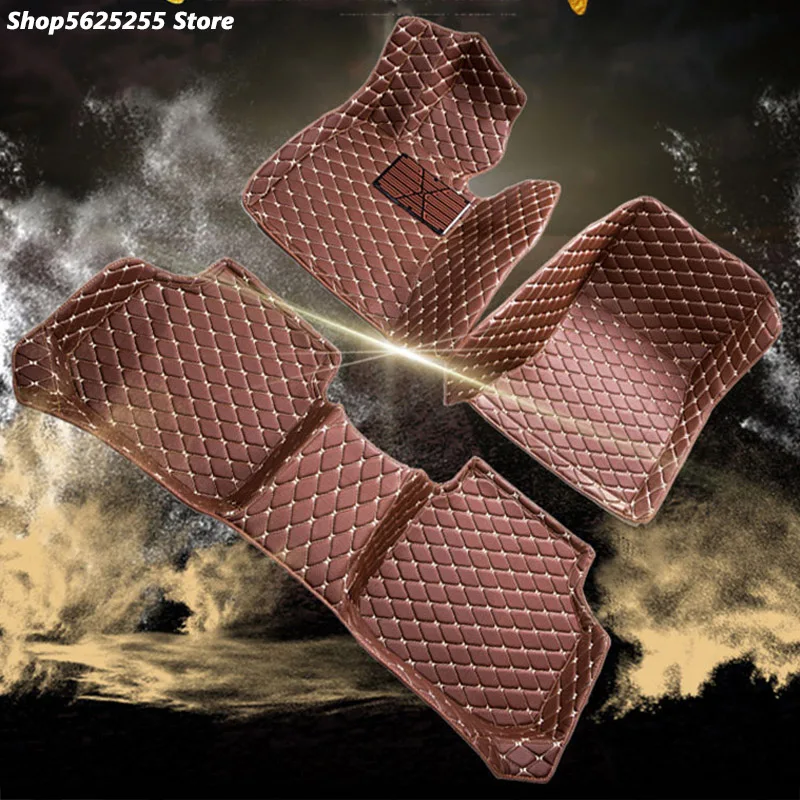 

for Volvo XC90 XC60 2107 2022 Accessories Leather Foot Pad Carpet Fully Surrounded Stereoscopic Tail Cover Car Styling