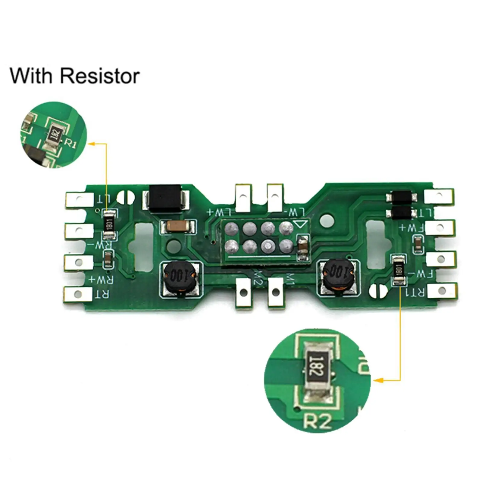 Placa PCB mejorada resistente a escala HO 1/87 para modelos de ferrocarril, juguetes, pasatiempos