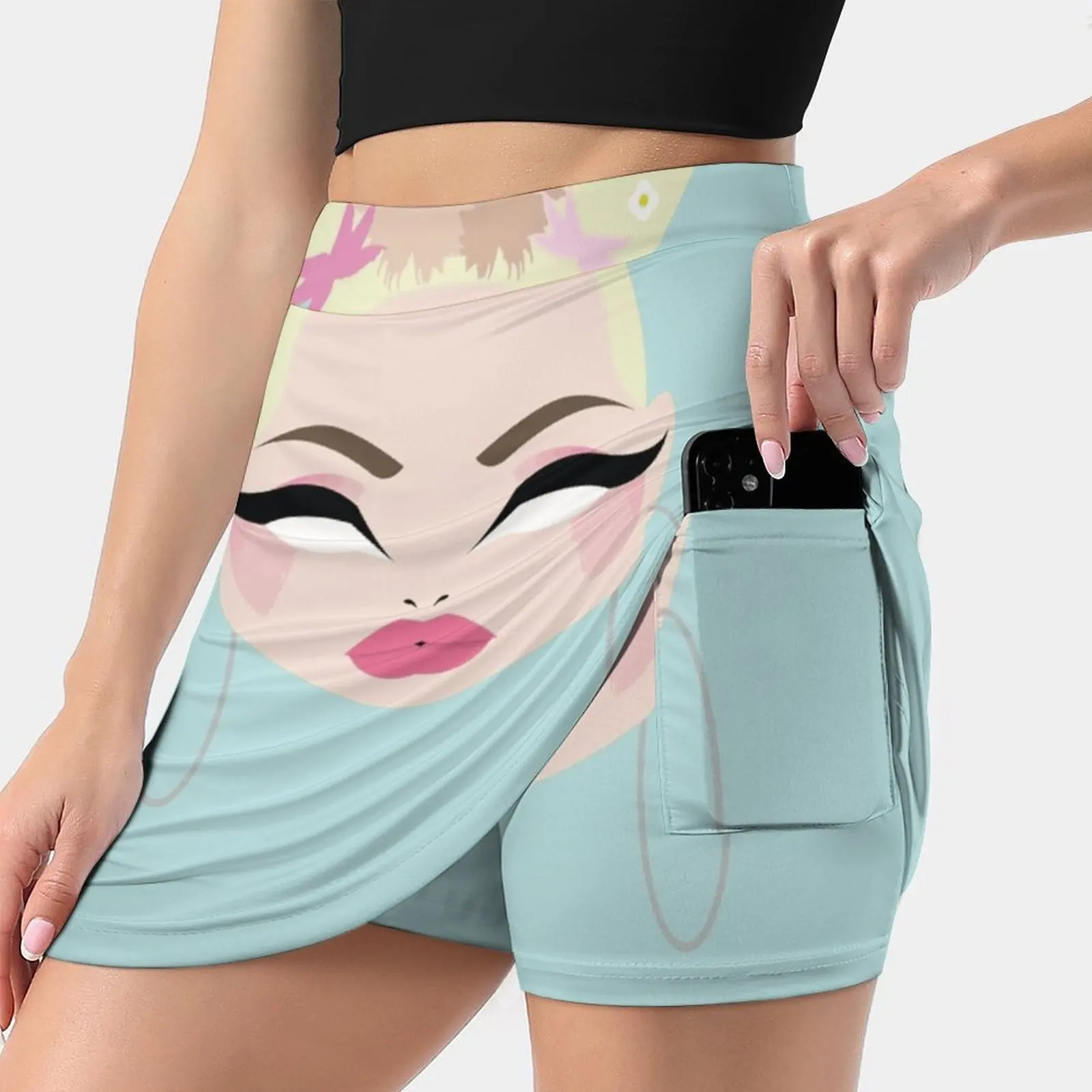 Erika Jayne'S Tokyo Fantasy Summer Women's shorts Skirt 2 In 1 Fitness Yoga Skirt Tennis Skirts Erika Jayne Erikajayne Kawaii