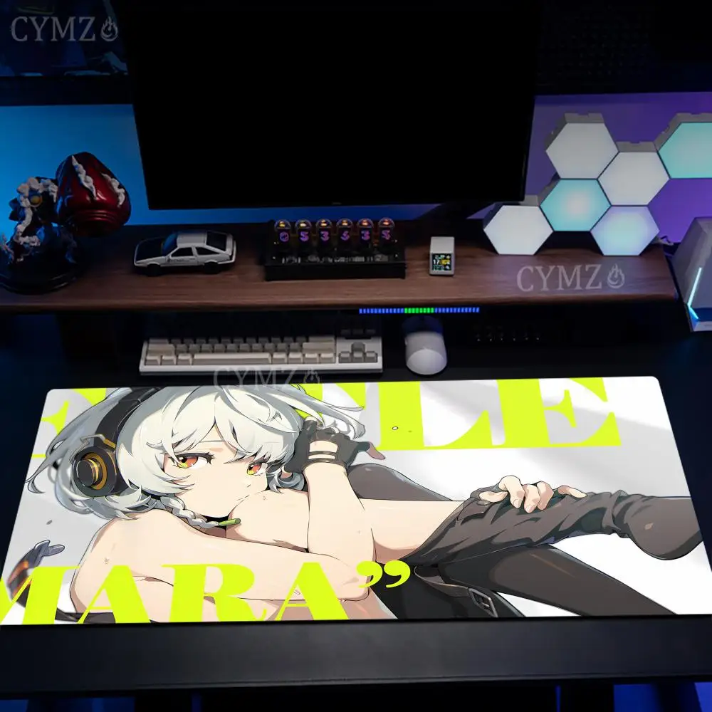 Zenless Zone Zero Mouse Pad ZZZERO ZZZ نيكول كوليدا ليكون إلين كورين كبير Kawaii مكتب الكمبيوتر المحمول لوحة المفاتيح الملحقات حصيرة مكتبية #2