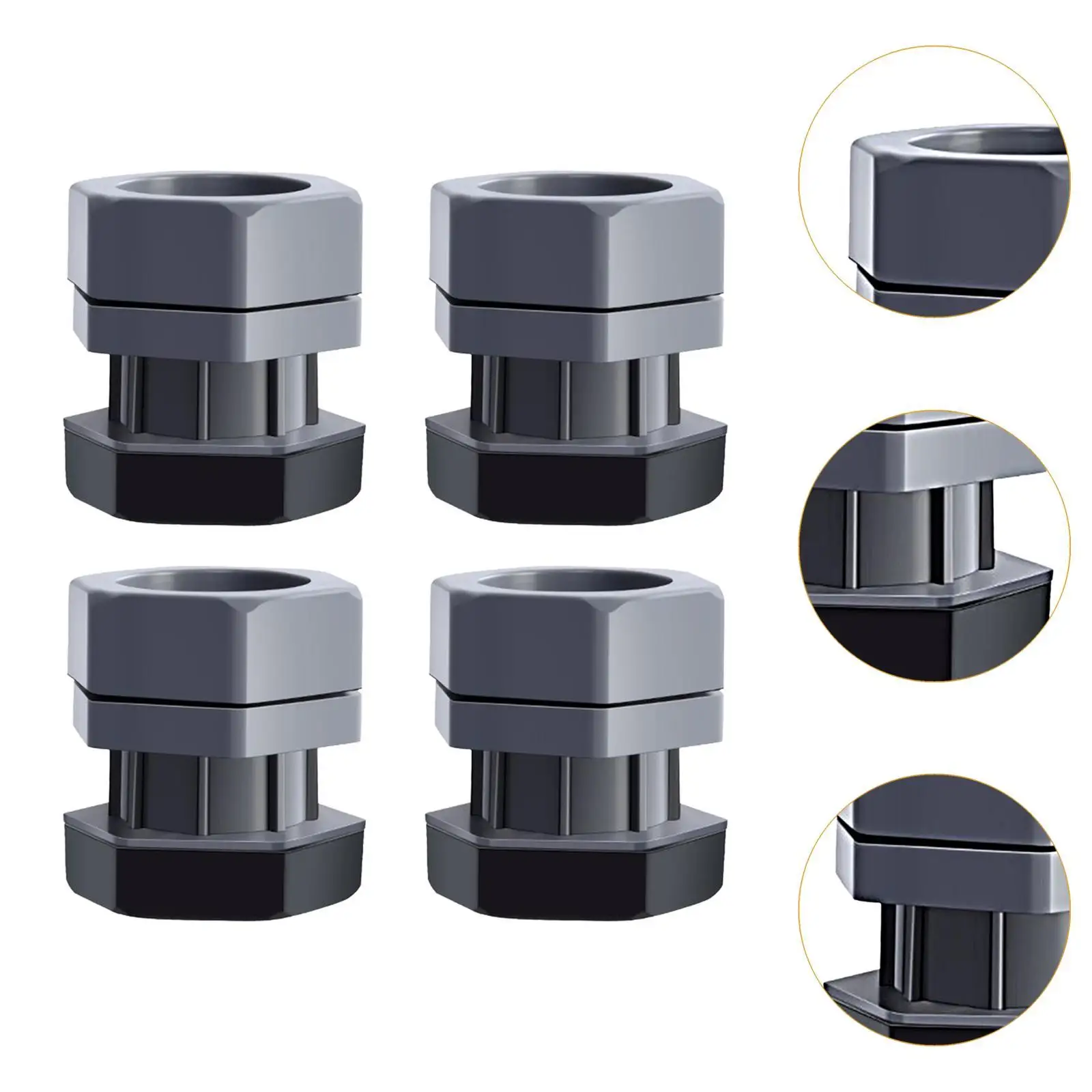 4x антивибрационные подушечки для стиральной машины, стабилизатор против ходьбы, регулируемые по высоте подушечки для ног, подставки для стиральной машины и сушилки