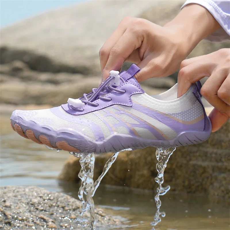 

2025Sports Water Shoes Are Casual, Breathable, Lightweight, Quick-Drying, Barefoot, Suitable for Beach Vacation, Surfing, Swimmi