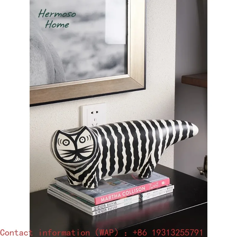 

【Best-selling】Long Tail Ceramic Decoration TV Cabinet