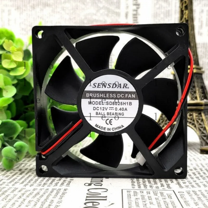 

FF For Cooling Fan with Air Volume SD8025H1B 12V 0.40A 80 * 80 * 25mm