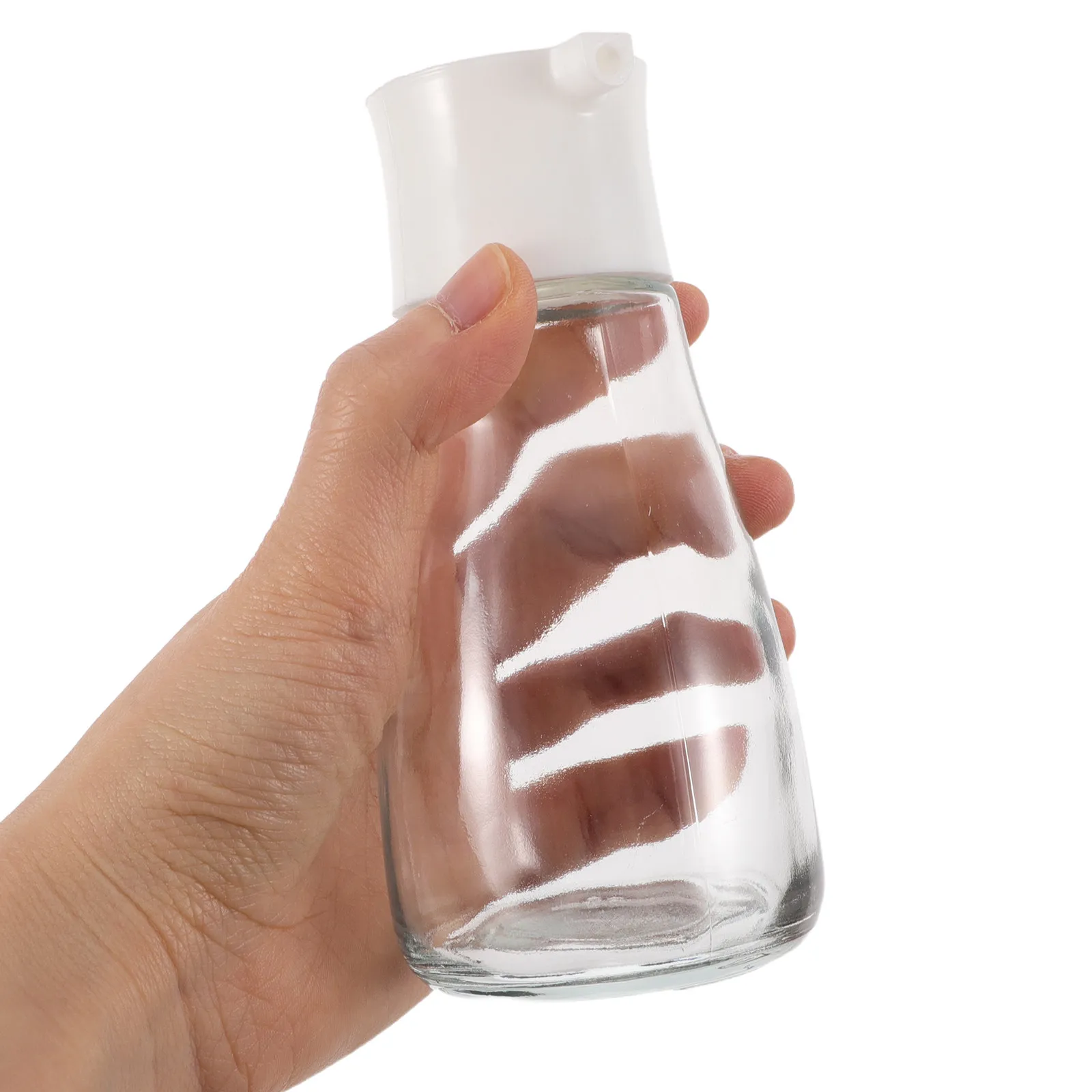 

170Ml Glass Oil Dispenser Bottle Kitchen Leakproof Cooking Oil Vinegar Soy Sauce Container Transparent Elegant Cruet Bottles