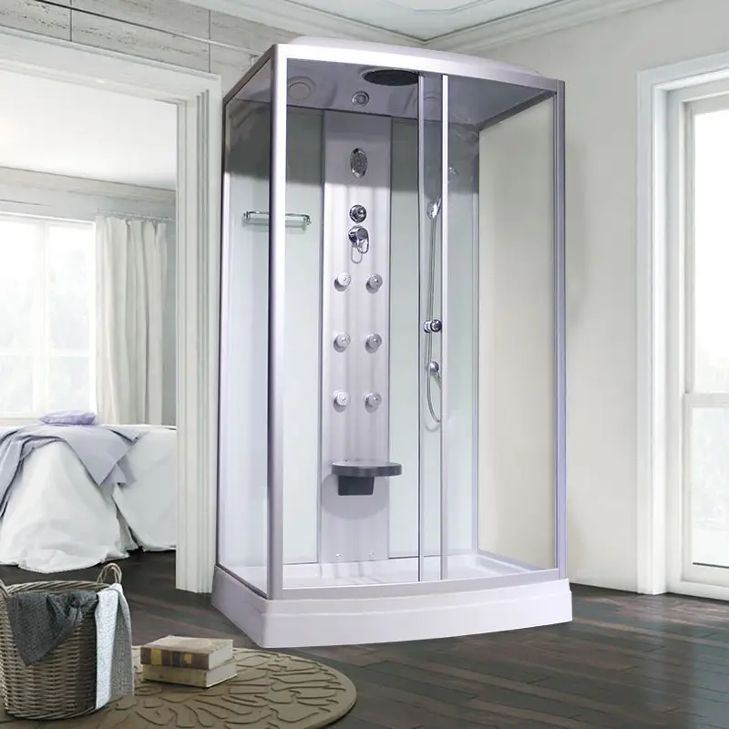Shower room integrated mobile rectangular simple luxury bathroom bathroom steam bath room tempered glass