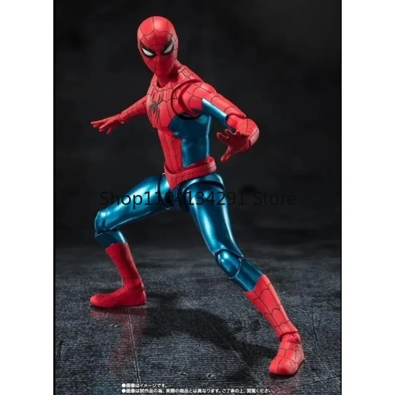 Oryginalna figurka Bandai S.H.Figuarts Spider-Man: Bez drogi do domu, figurka anime Spider-Man, zabawki akcji dla chłopców i dziewcząt, prezenty urodzinowe