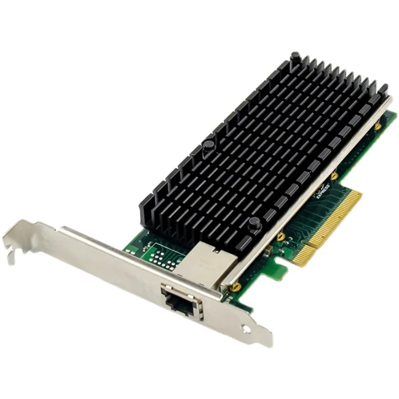 Factory price wholesale PCIe X8 10 Gigabit Server Network Card Single Port RJ45 10G X540-T1