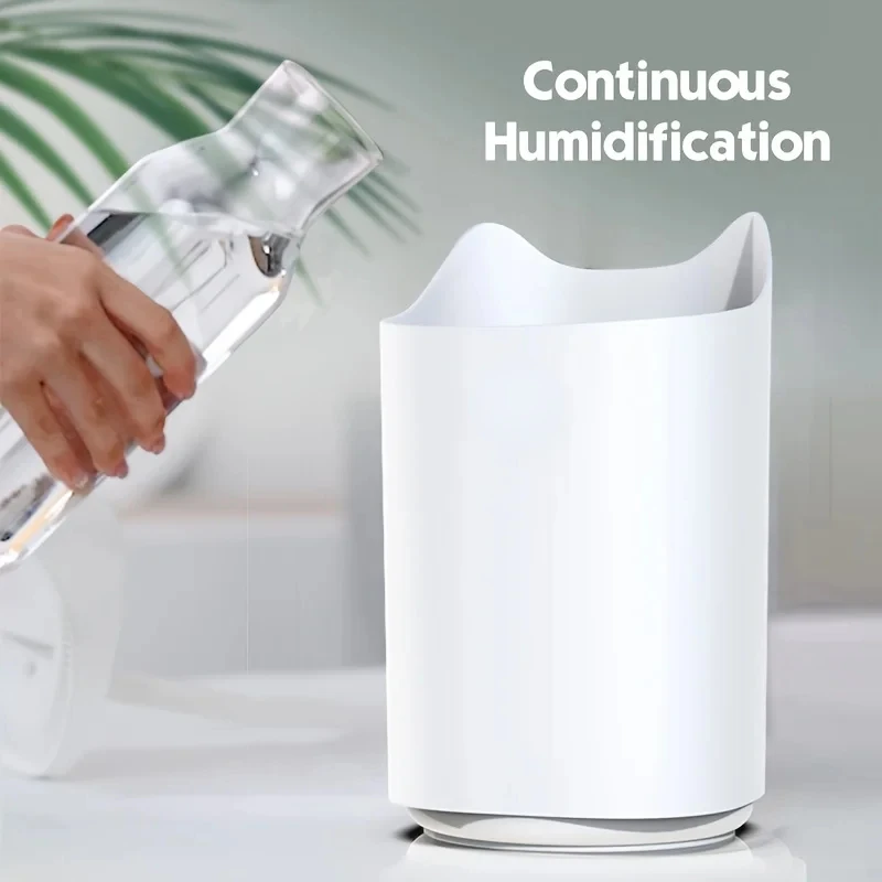 Humidificador de aire de gran capacidad, difusor USB con luz LED de color