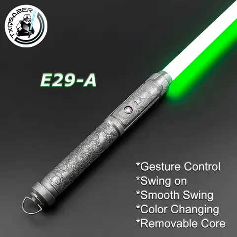 TXQSABER Lightsaber Neo Pixel SNV4 DIY Proffie Smooth Swing Heavy Dueling Metal Hilt Blaster Cosplay 5월 4일 장난감 레이저 칼