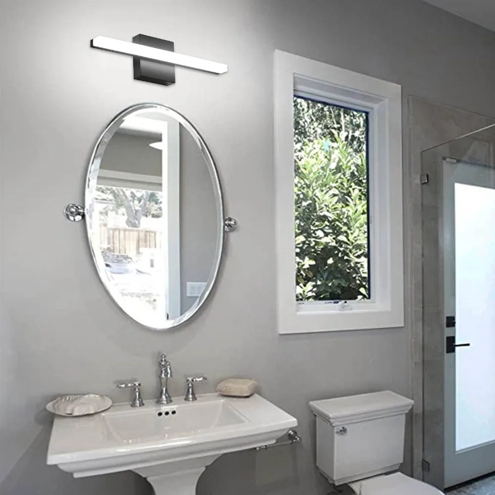 15.75 Inch LED Vanity Light AC85-265V 8W LED Mirror Light Bar Wall Mounted 6000K White Light Vanity Light Bar Bedroom