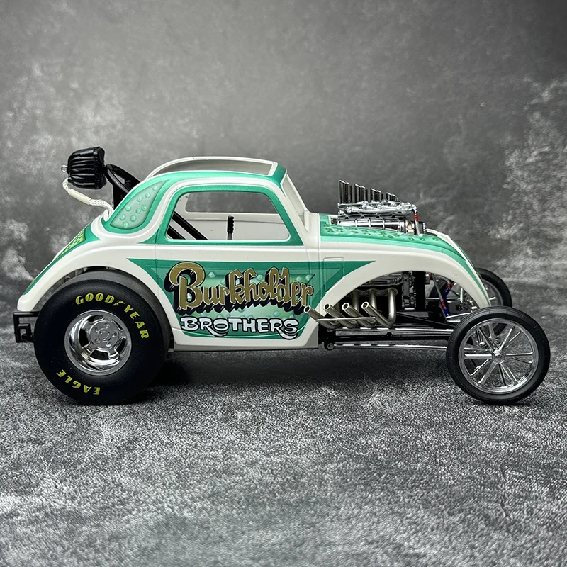 Diecast 1/18 Scale Burkholder Brothers Altered Alloy Car Model Play Vehicles Model Car Original Box