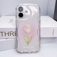 Transparent Flower Phone Case For Huawei Honor 200 300 90 50 70 P60 P70 Ultra P50 P30 P40 Pro Lite Nova 11 Wave Edge Soft Cover