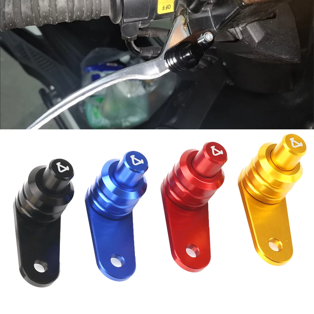 Logo For Niu N1 N1s M1 U1 M+ Ngt U+ U+A U+B CNC Brake Lever Parking Button Semi-automatic Lock Switch Motorcycle Accessories