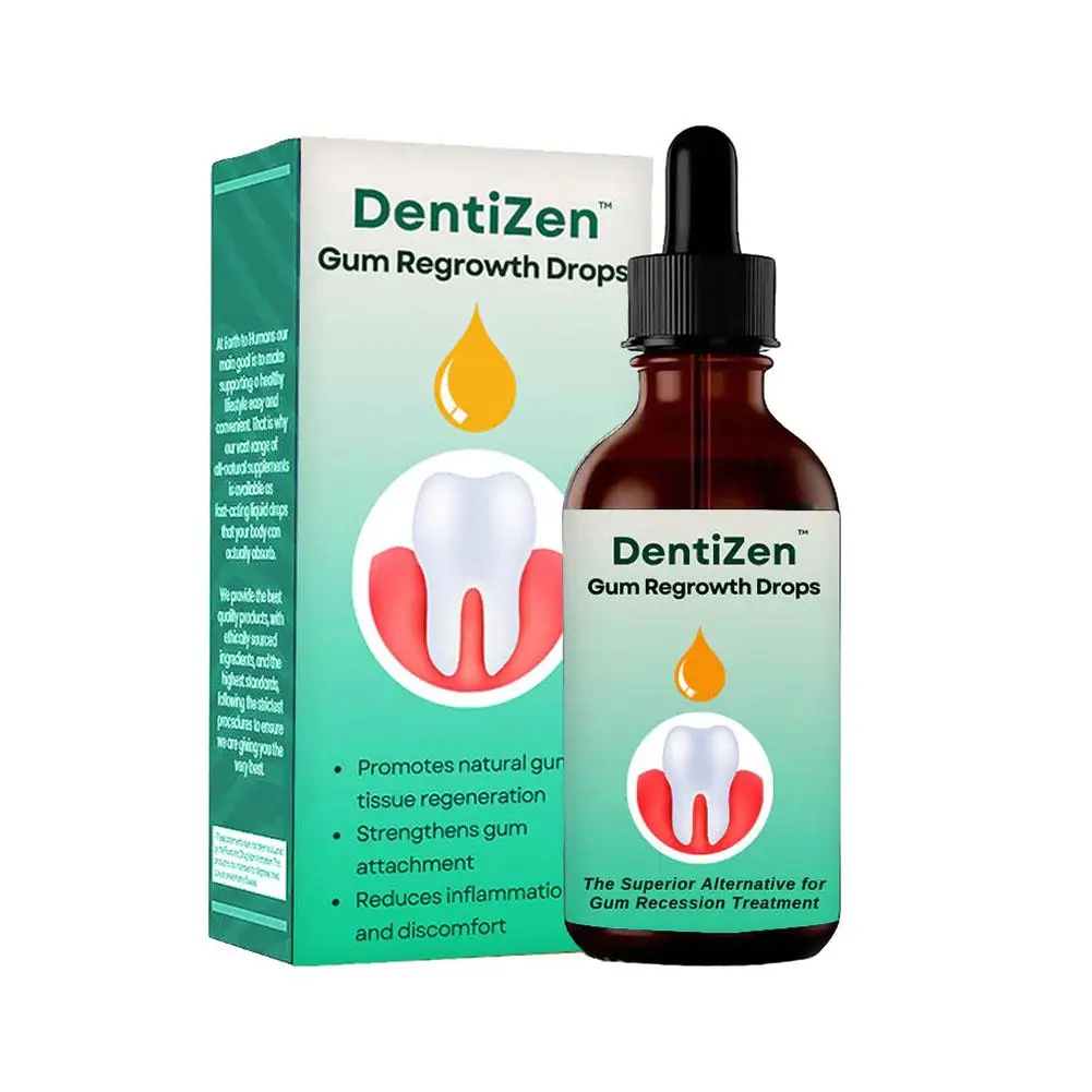 30ml Dentizen Gum Regrowth Drops Relieve Mouth Periodontal Gum Pain Treatment Bad Breat Antibacteria Oral Clean Care