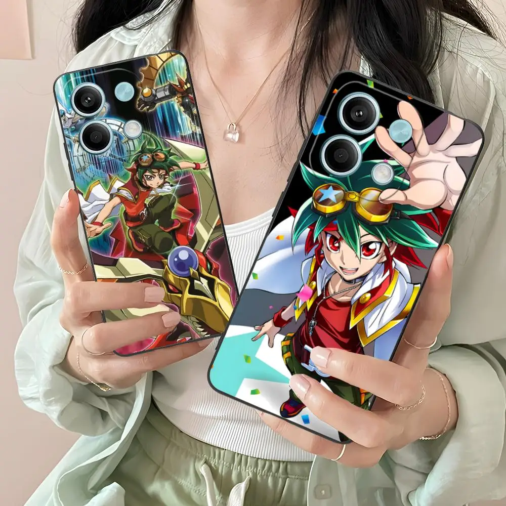 Yugioh Yuya Sakaki حافظة هاتف محمول لهاتف Xiaomi Redmi Note 14 13 12 11 S Pro Plus 4G 5G غطاء طباعة ملون هاتف ذكي جميل #2