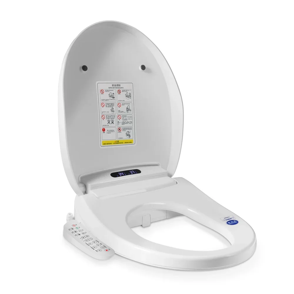 Hot Selling Elongated Bidet Toilet Seat Heated Bidet with Dryer and Warm Water