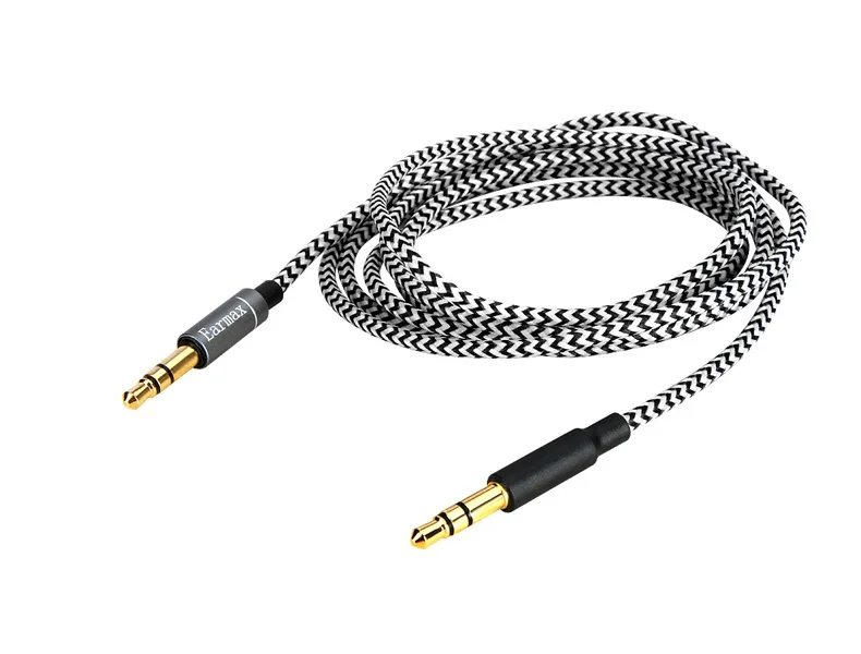 nylon Audio Cable For Edifier W688BT W800BT W806BT W808BT W830BT W845NB W855BT H880 H850 W860NB W820BT W828NB headphones view 4