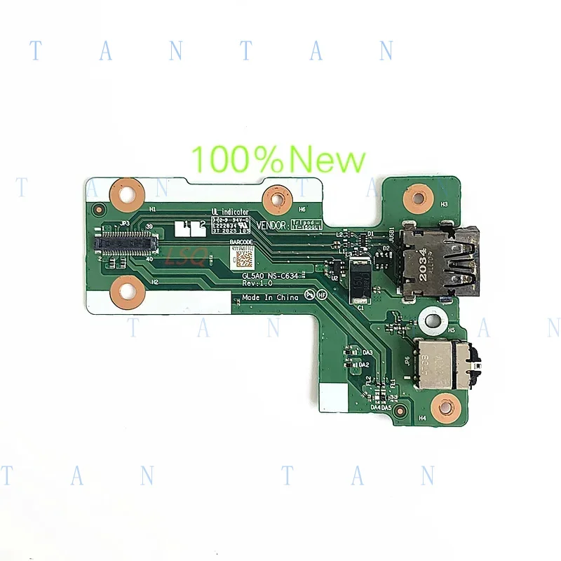 

NS-C634 для LenovoThinkPad L15 15,6-дюймовая аудио USB-плата, 100% тест OKT.T