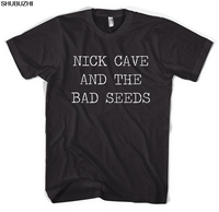 Nick Cave & The Bad Seeds Typewriter Unisex T-Shirt New T Shirts Funny Tops Tee New Unisex Funny Tops Black Style sbz3239